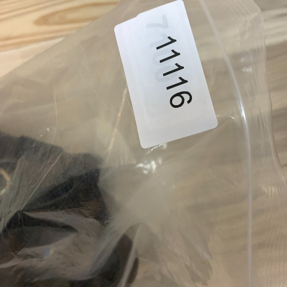 MIA Swedish Clog Sandals Women US 7 Weave Leather Wooden Platform 37 Black - Picture 12 of 12